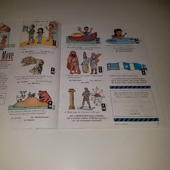 GREECE Highlights Top Secret Adventures Case #91861 Panic at the Parthenon AS IS - Picture 16 of 16